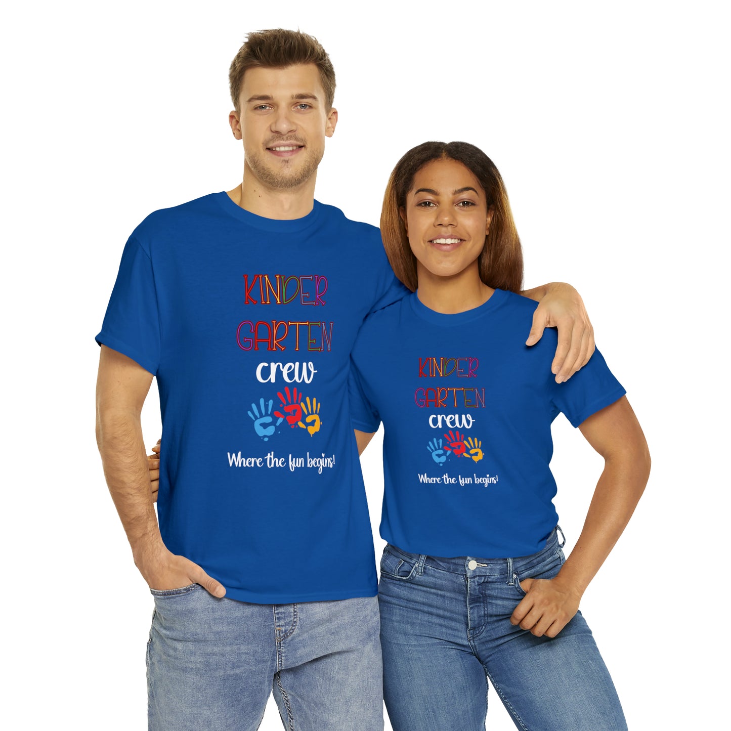 Kindergarten Crew Unisex Heavy Cotton Tee