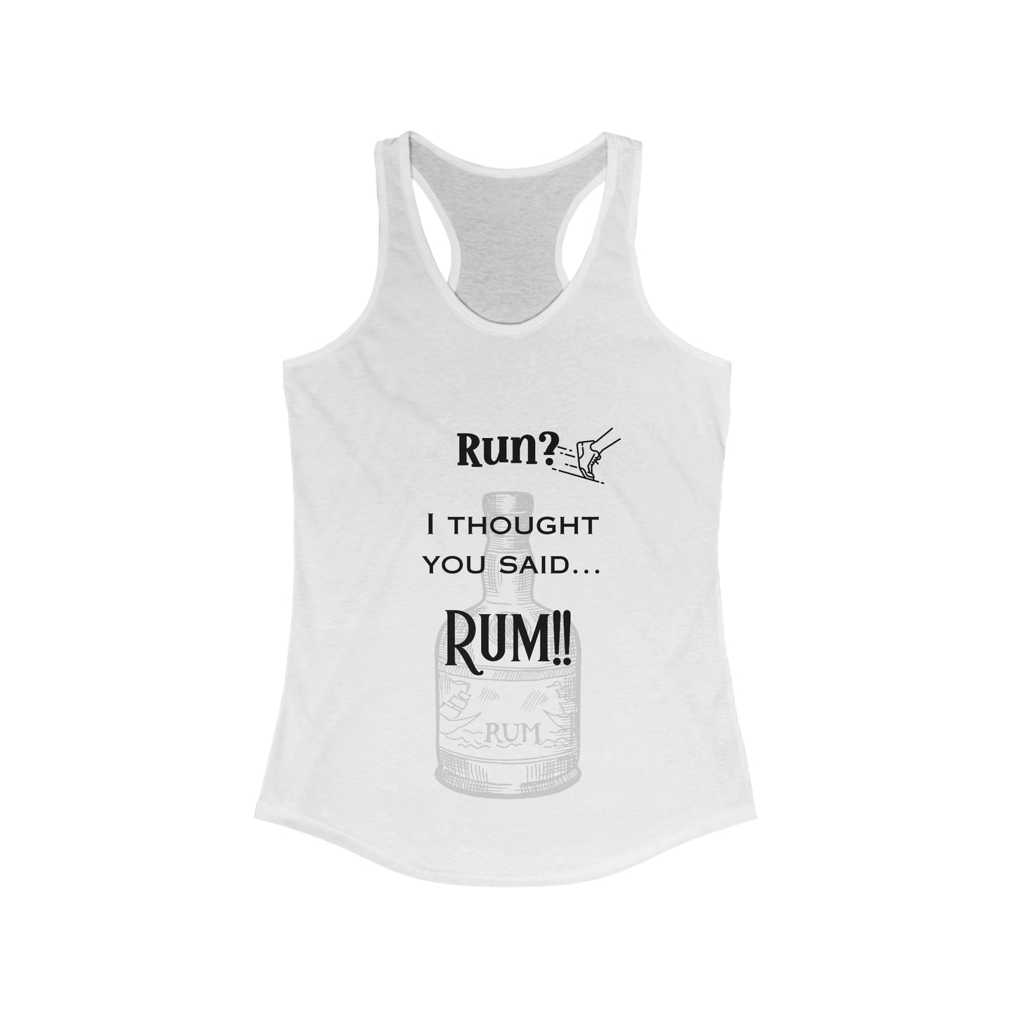 Run? Women's Ideal Racerback Tank