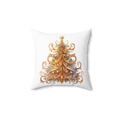 Elegant Holiday Home Decor Pillow - Festive and Cozy Accent