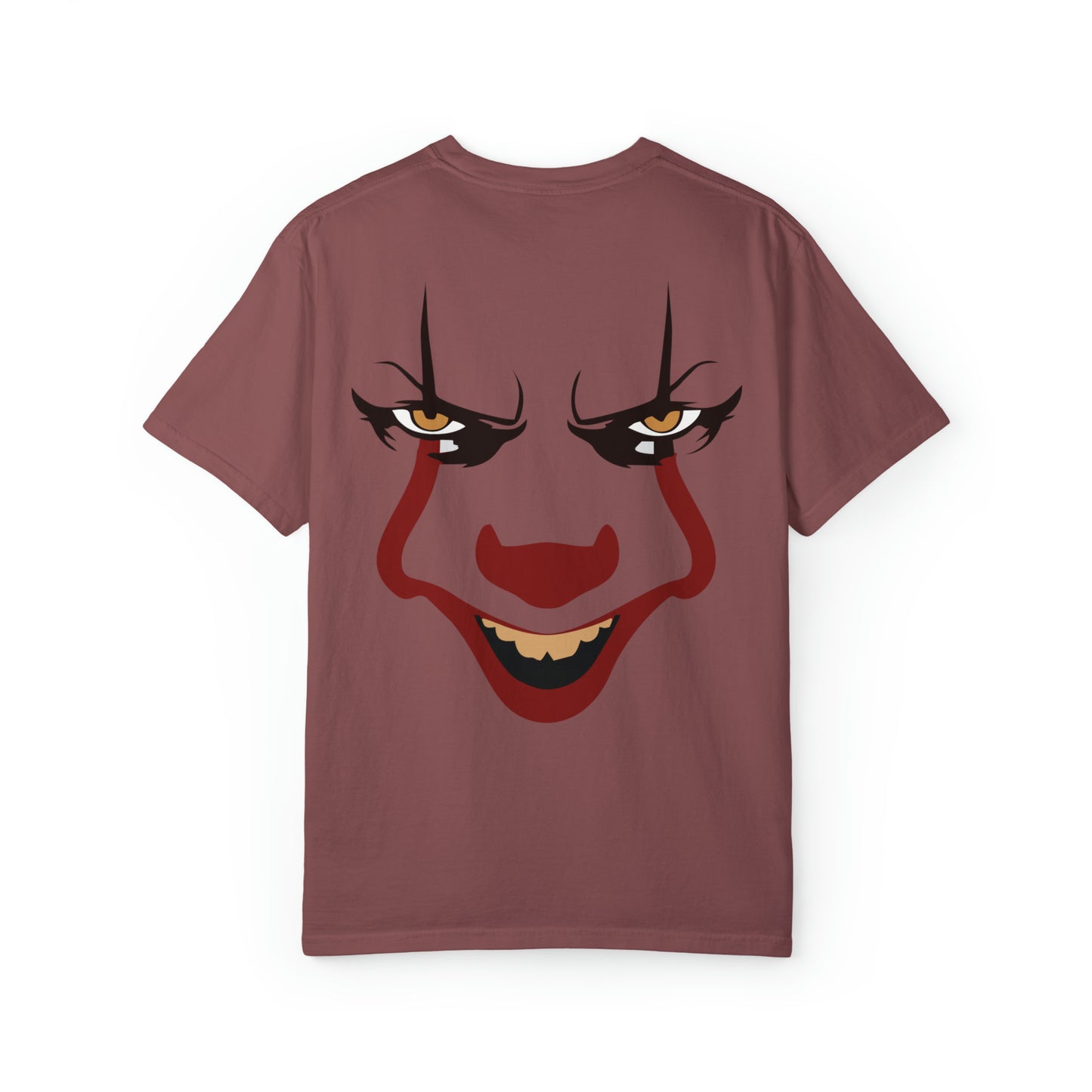 Scary Clowen Unisex Garment-Dyed T-shirt