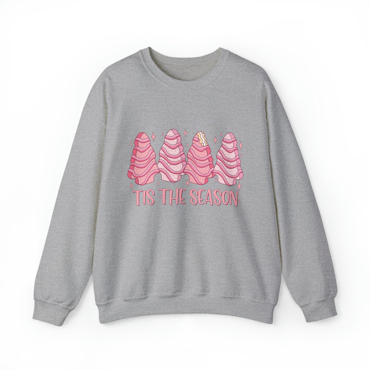 Festive Christmas Tree Cake Sweatshirt