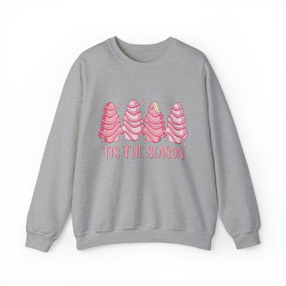 Festive Christmas Tree Cake Sweatshirt