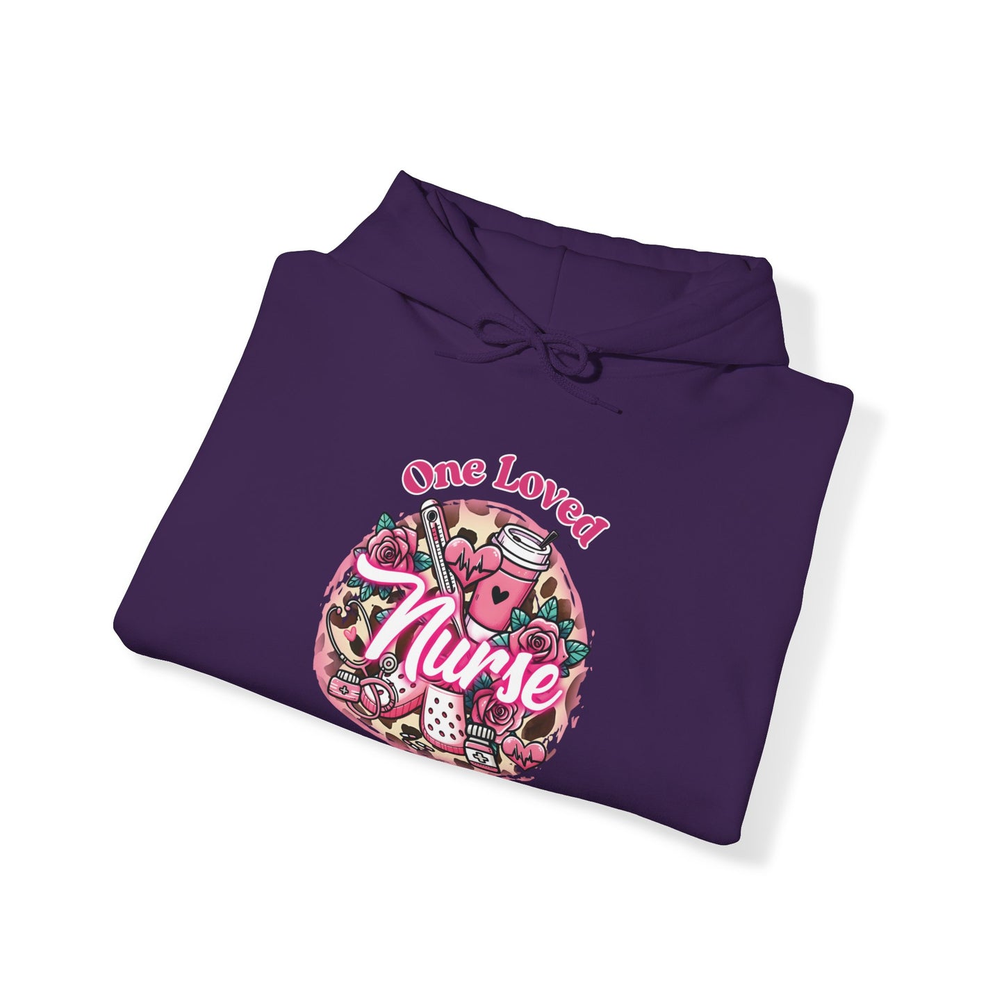 Nurse Valentine's Day Hooded Sweatshirt