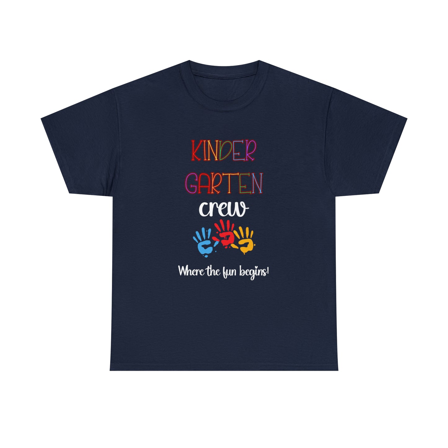 Kindergarten Crew Unisex Heavy Cotton Tee