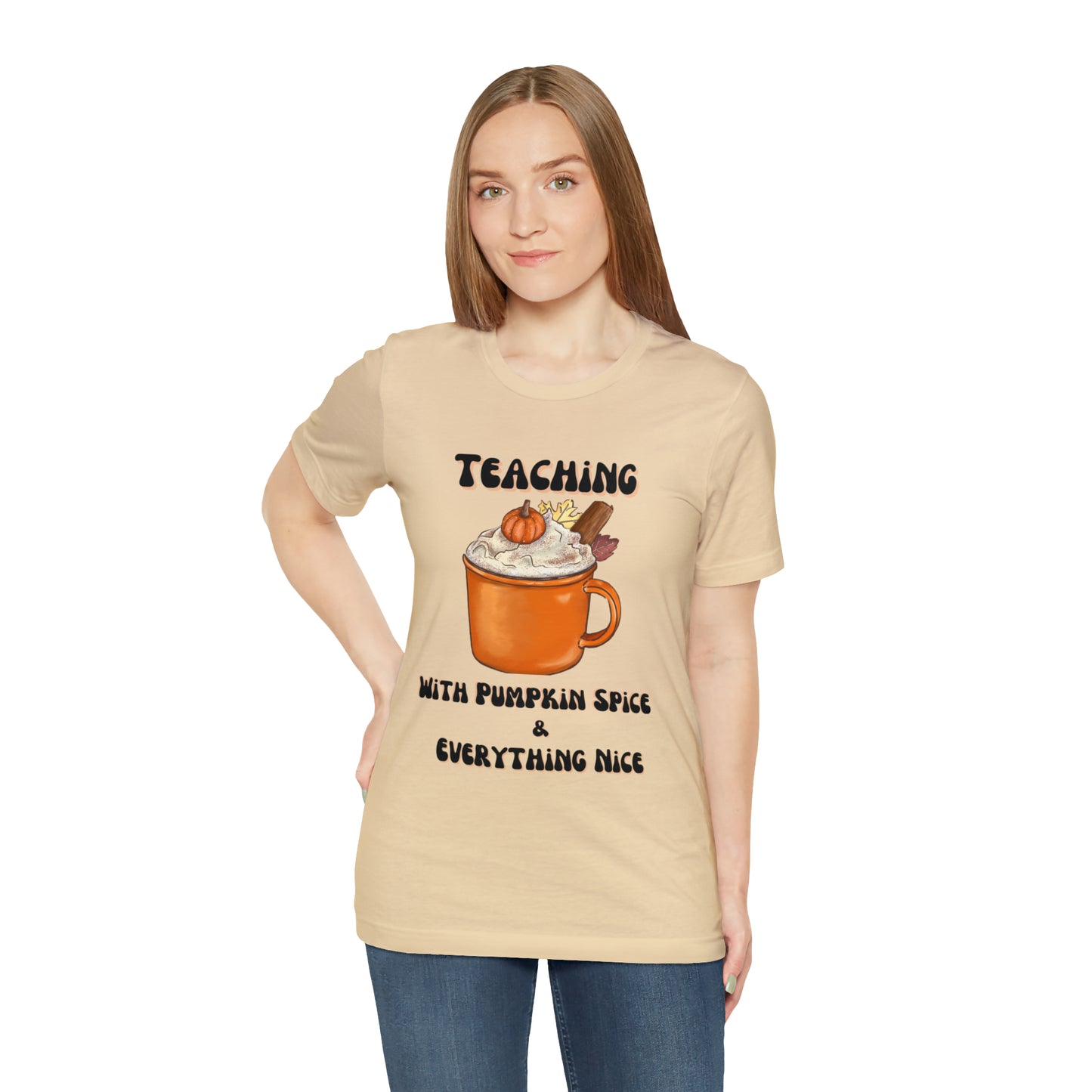 Pumpkin Spice Unisex Jersey Short Sleeve Tee