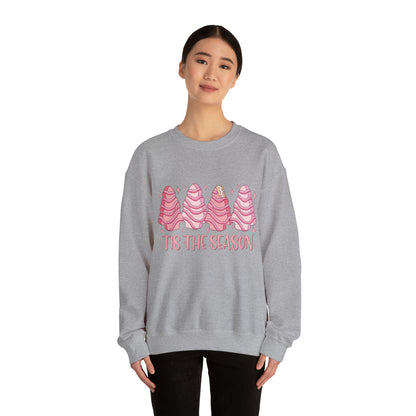 Festive Christmas Tree Cake Sweatshirt