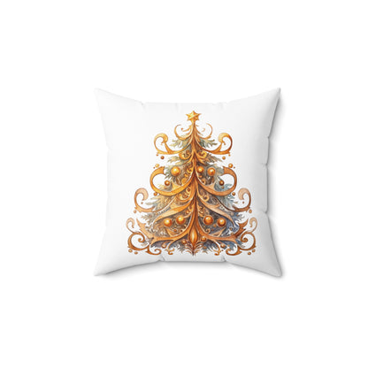 Elegant Holiday Home Decor Pillow - Festive and Cozy Accent