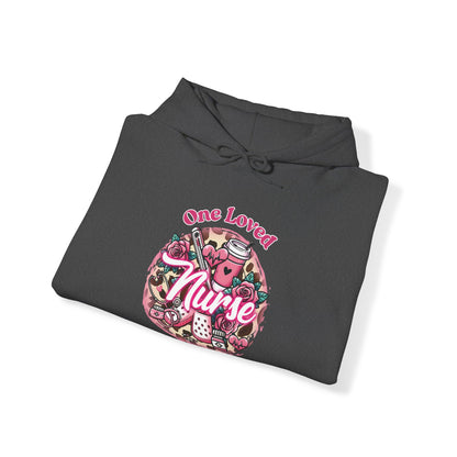 Nurse Valentine's Day Hooded Sweatshirt