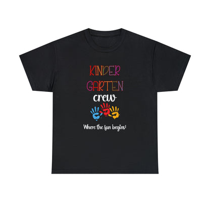 Kindergarten Crew Unisex Heavy Cotton Tee