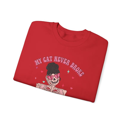 Cat Lovers Valentine Sweatshirt