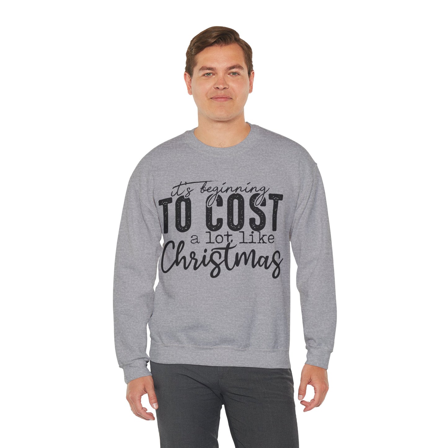 Christmas Cost Crewneck Sweatshirt