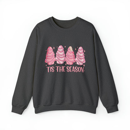 Festive Christmas Tree Cake Sweatshirt