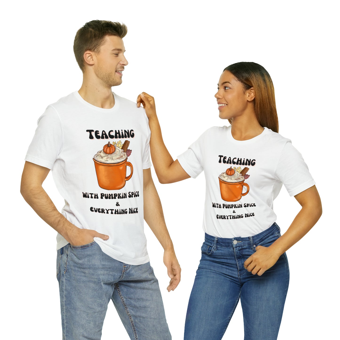 Pumpkin Spice Unisex Jersey Short Sleeve Tee