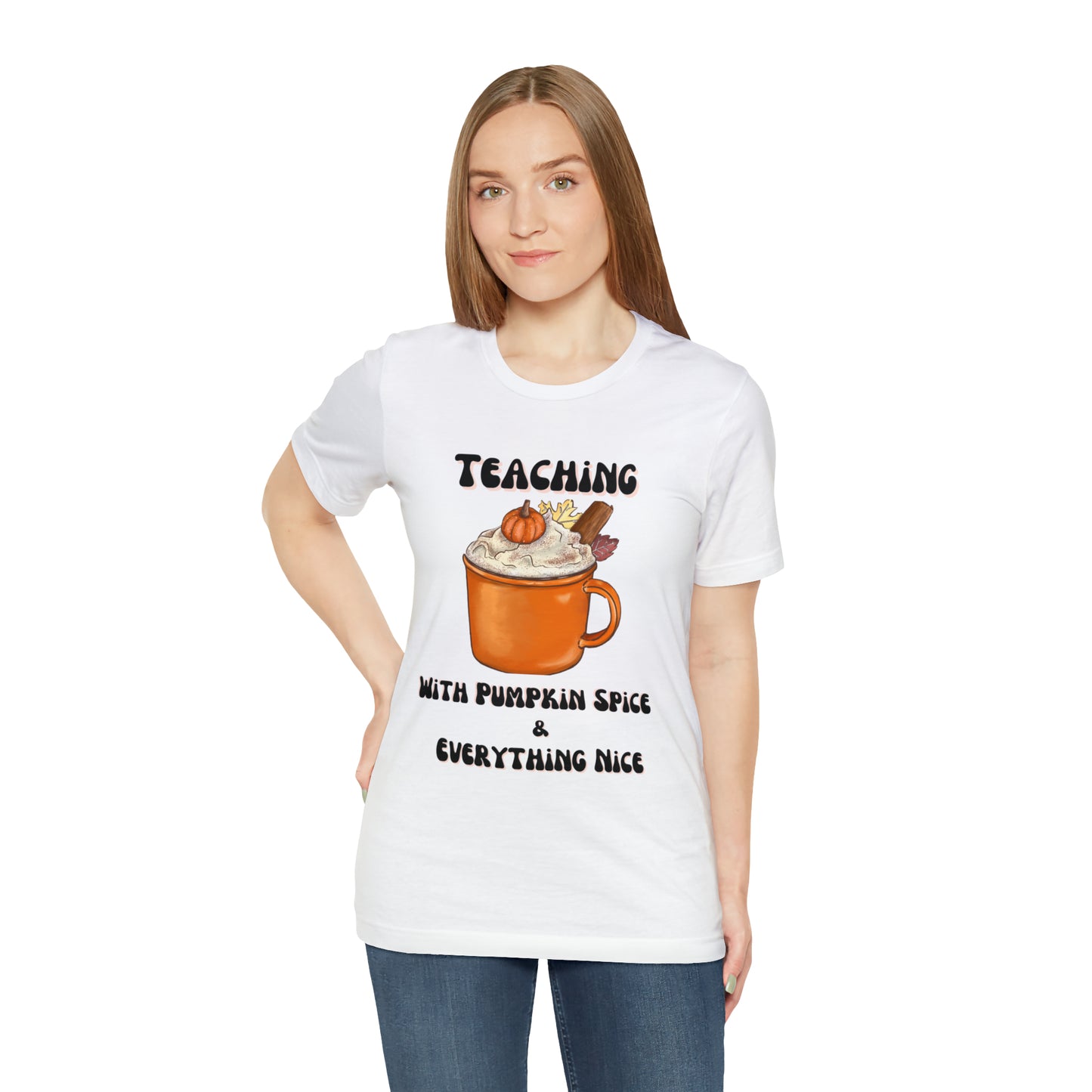 Pumpkin Spice Unisex Jersey Short Sleeve Tee