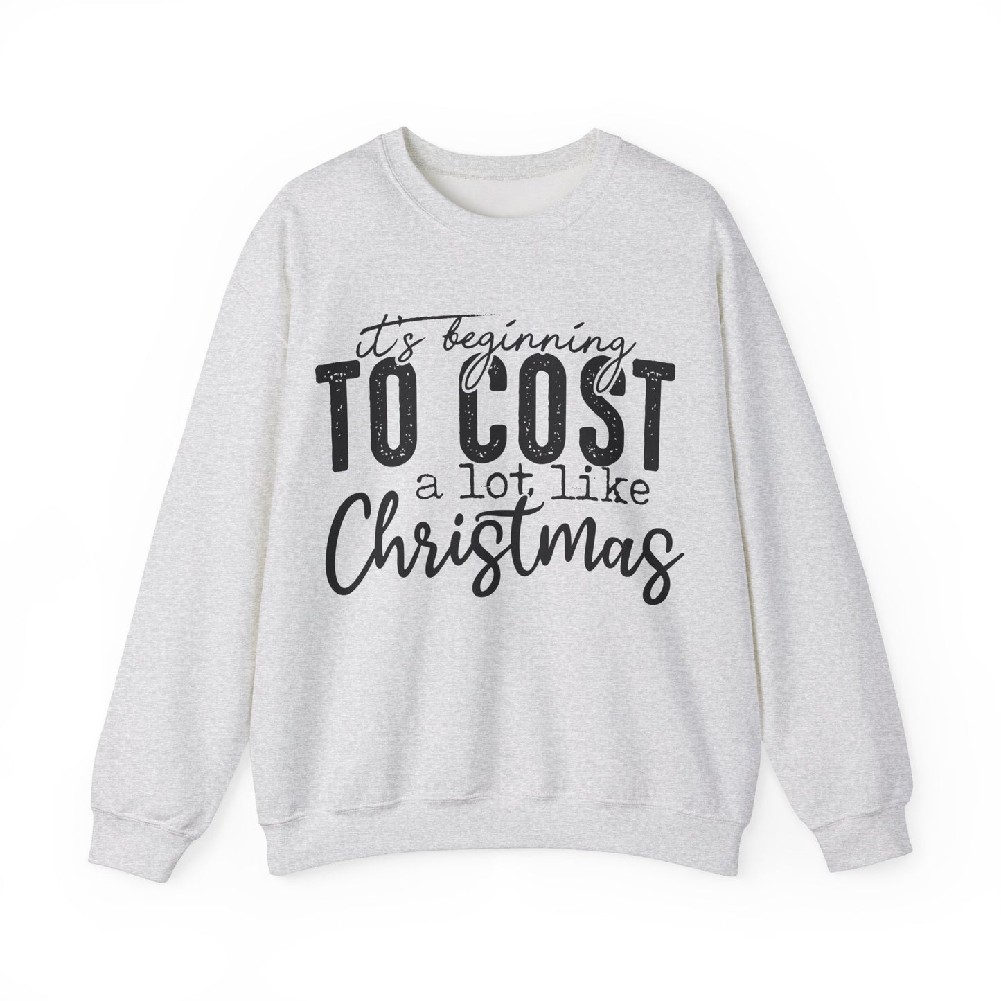 Christmas Cost Crewneck Sweatshirt