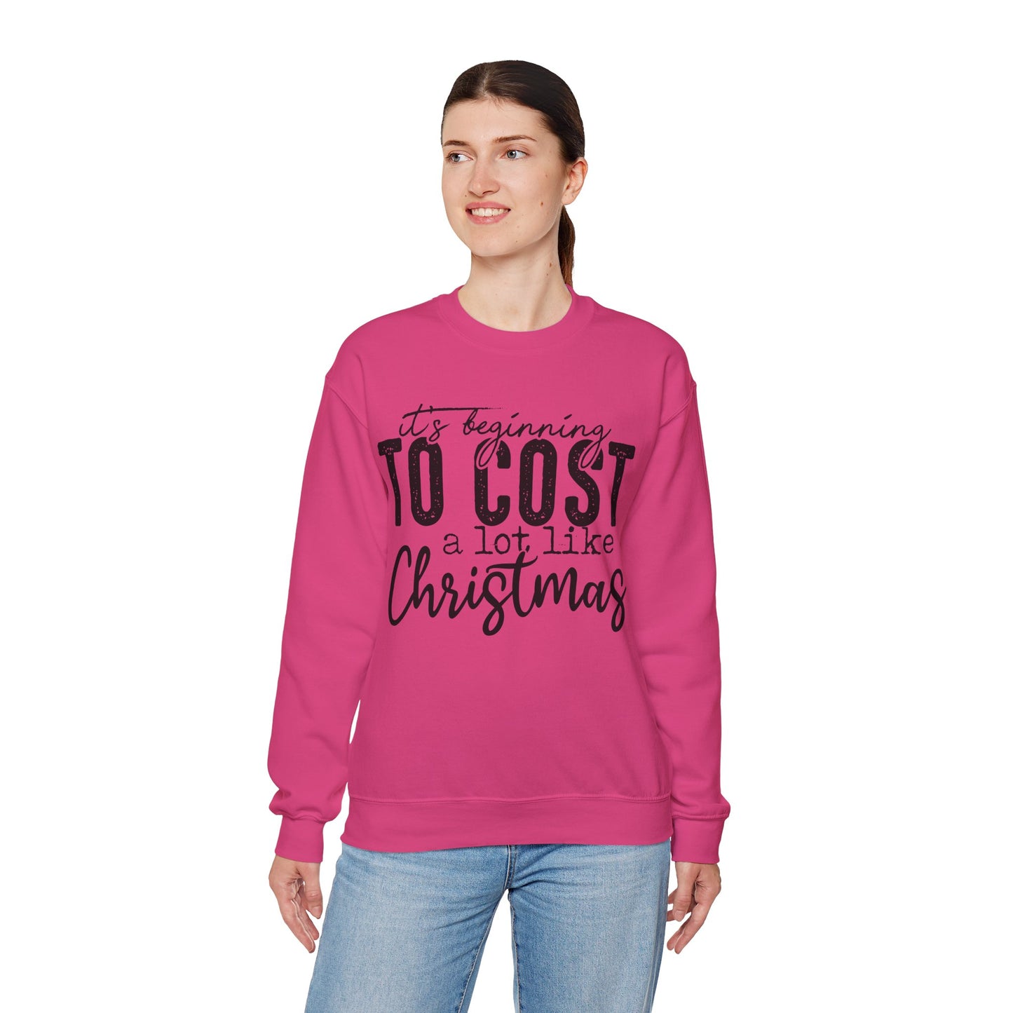 Christmas Cost Crewneck Sweatshirt