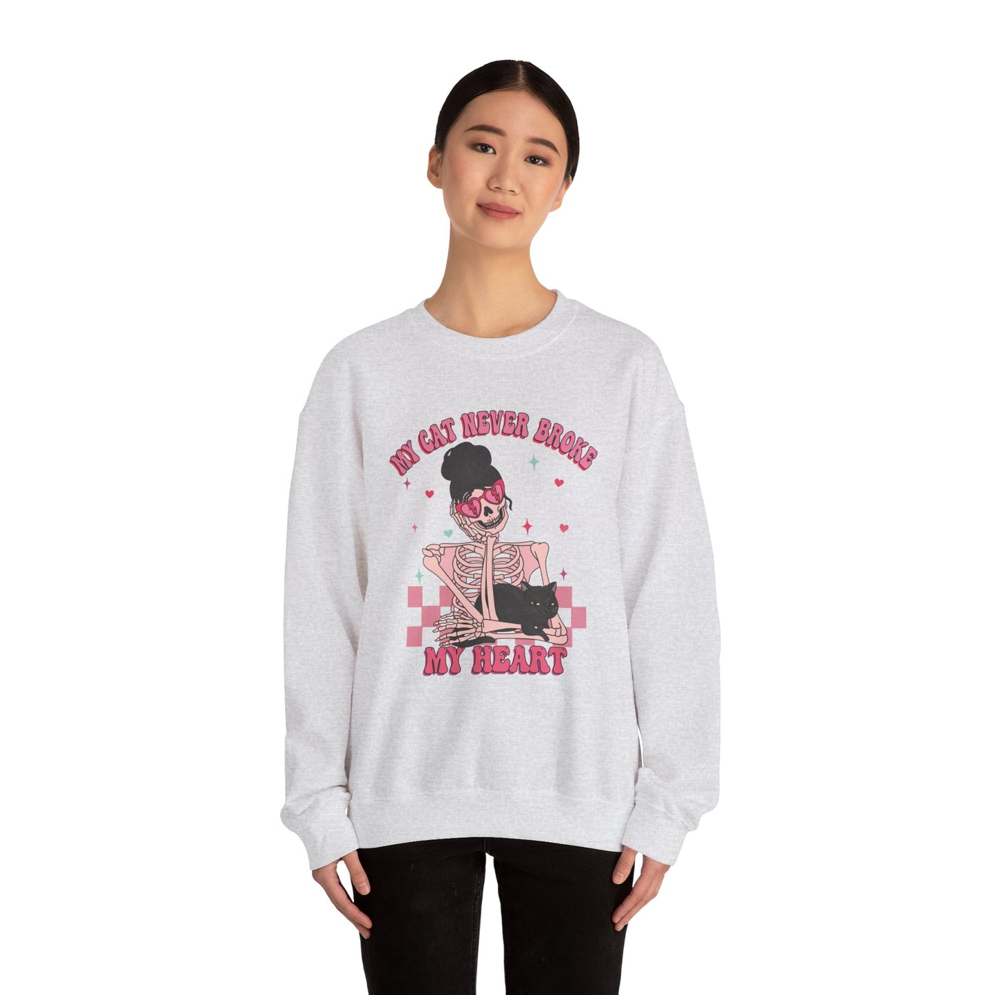 Cat Lovers Valentine Sweatshirt