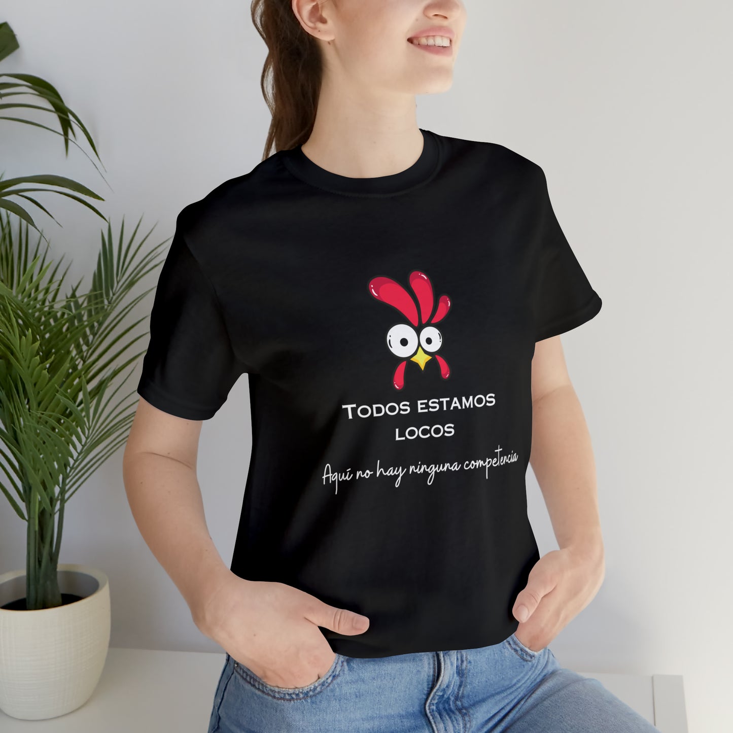 Rooster Unisex Jersey Short Sleeve Tee