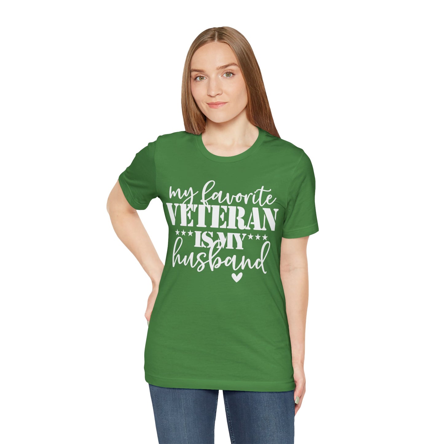 Veteran Husband Bella Canvas Tee