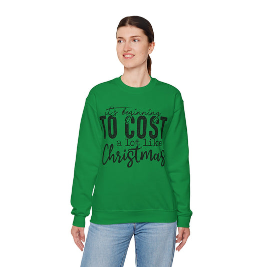 Christmas Cost Crewneck Sweatshirt