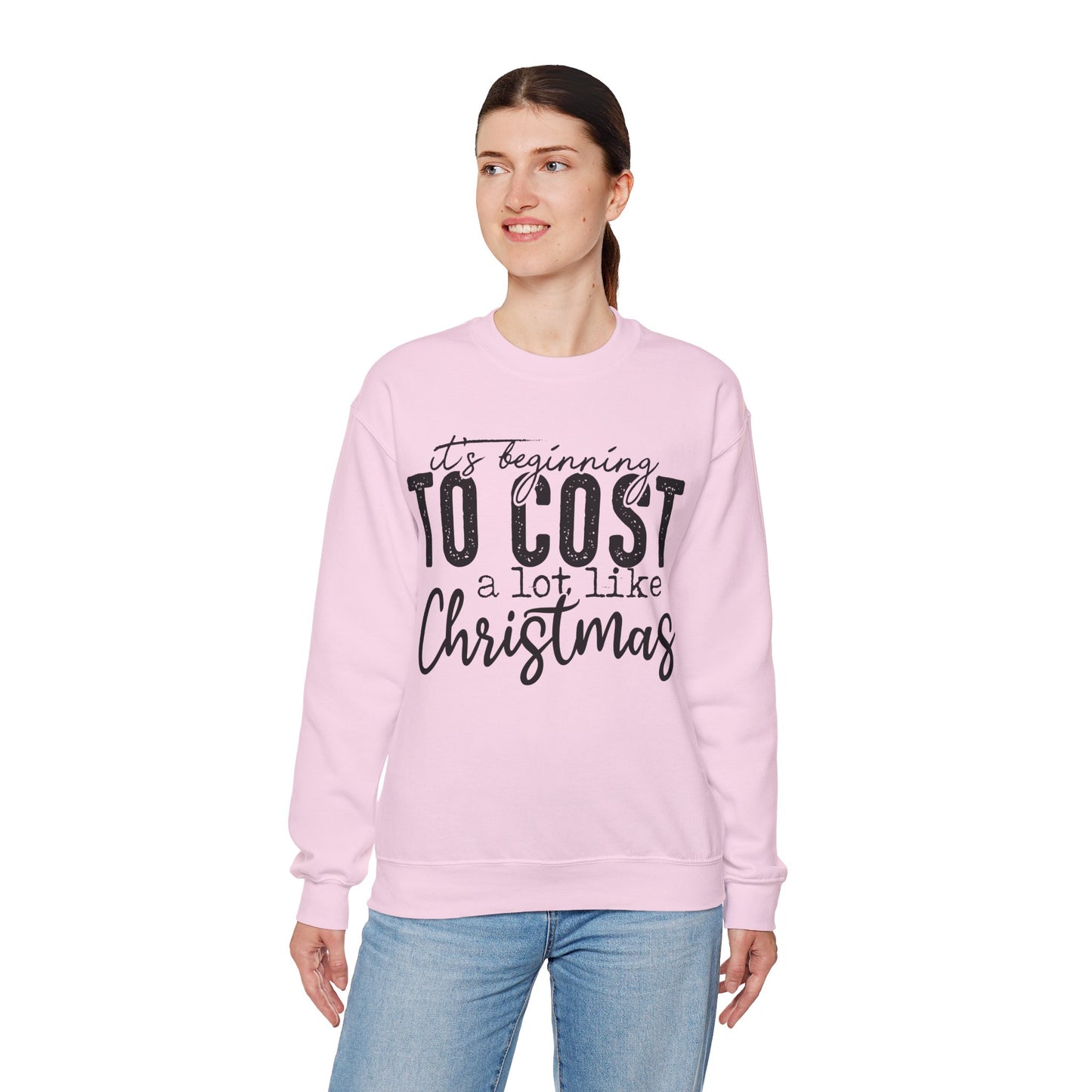 Christmas Cost Crewneck Sweatshirt