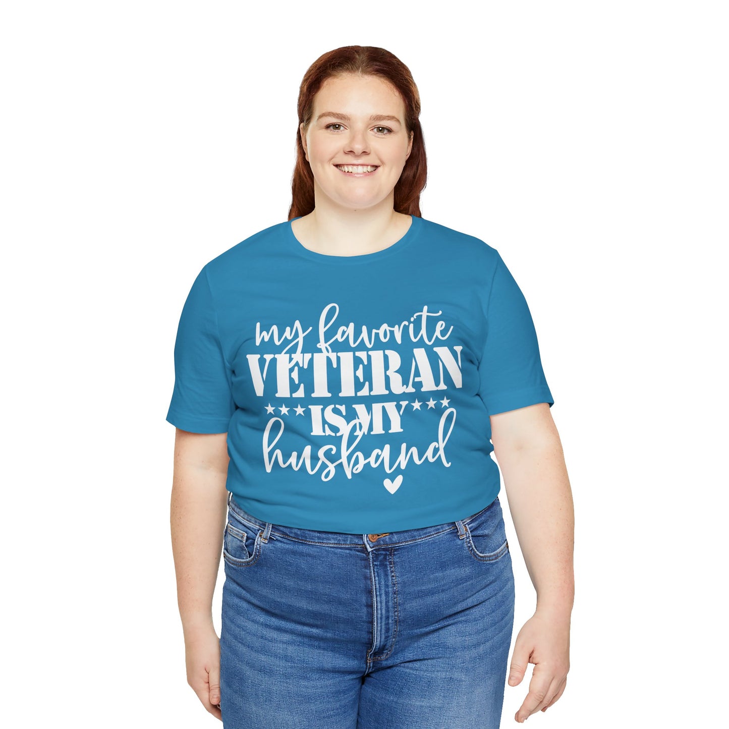 Veteran Husband Bella Canvas Tee