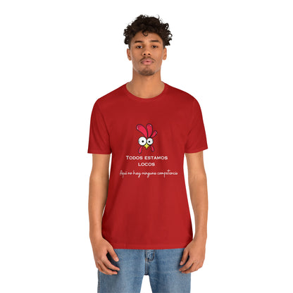 Rooster Unisex Jersey Short Sleeve Tee