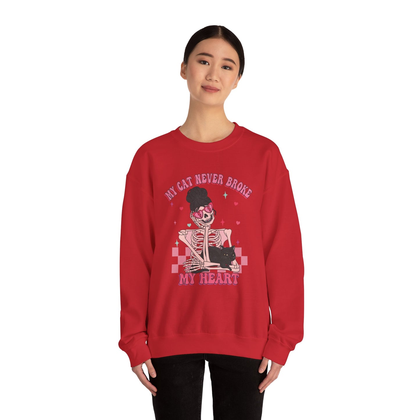 Cat Lovers Valentine Sweatshirt