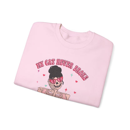 Cat Lovers Valentine Sweatshirt