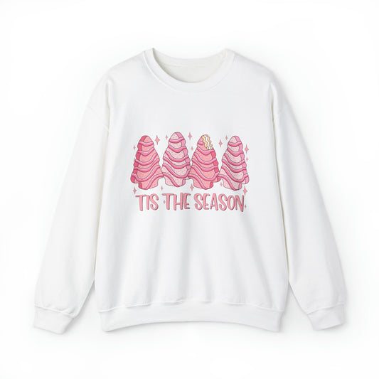 Festive Christmas Tree Cake Sweatshirt