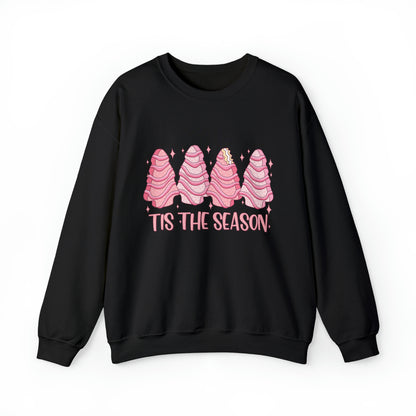 Festive Christmas Tree Cake Sweatshirt