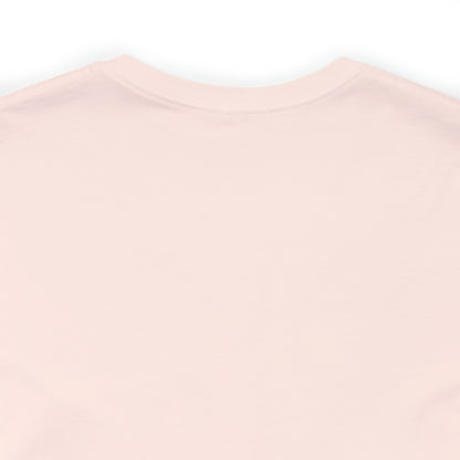 In October We Wear Pink - Breast Cancer Awareness Apparel - Gift for Survivor- Unisex Jersey Short Sleeve Tee