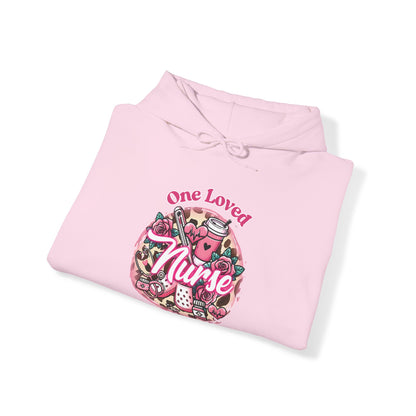 Nurse Valentine's Day Hooded Sweatshirt