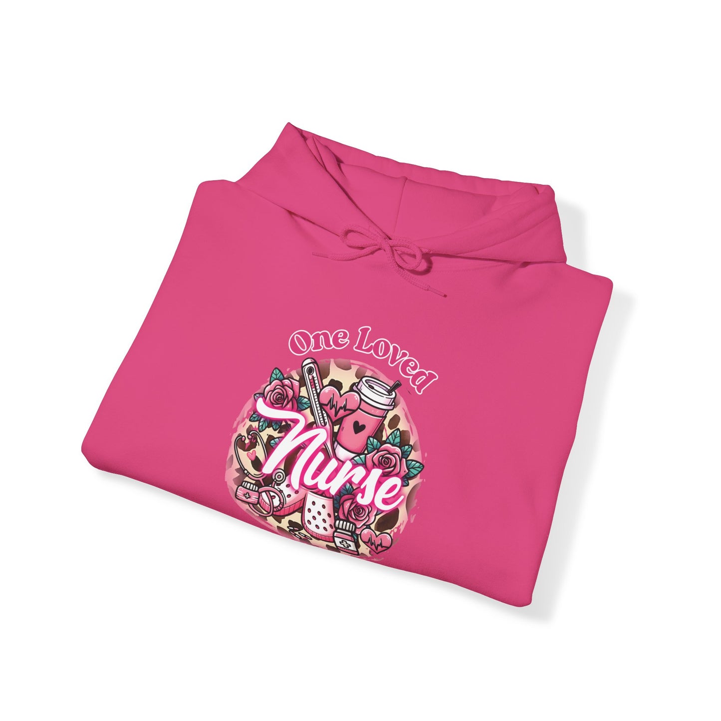 Nurse Valentine's Day Hooded Sweatshirt