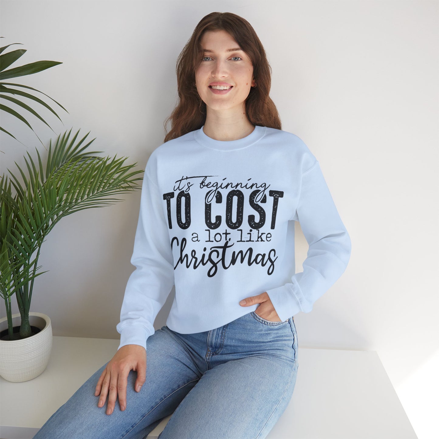 Christmas Cost Crewneck Sweatshirt