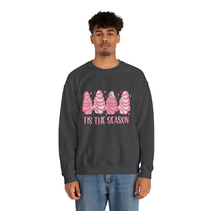 Festive Christmas Tree Cake Sweatshirt