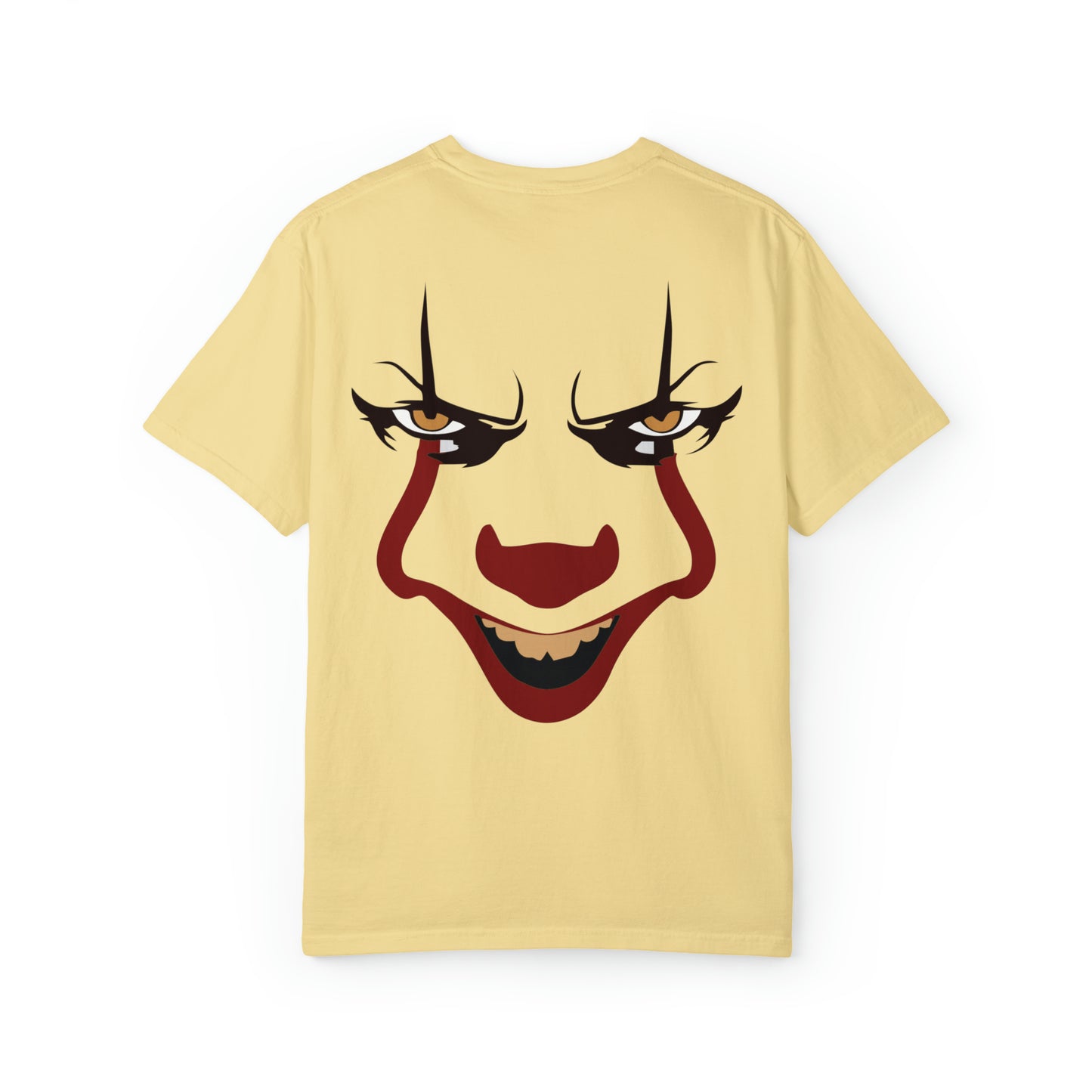 Scary Clowen Unisex Garment-Dyed T-shirt