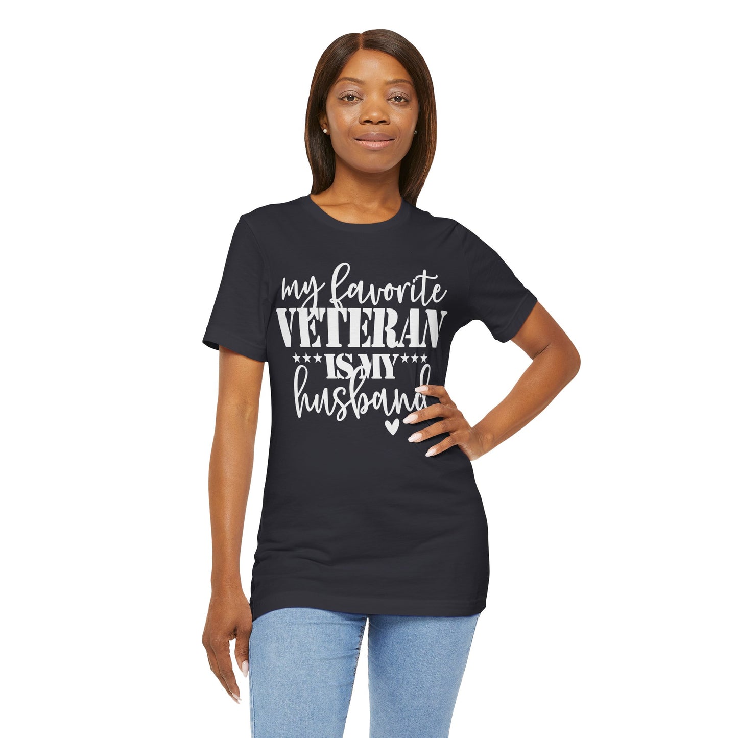 Veteran Husband Bella Canvas Tee