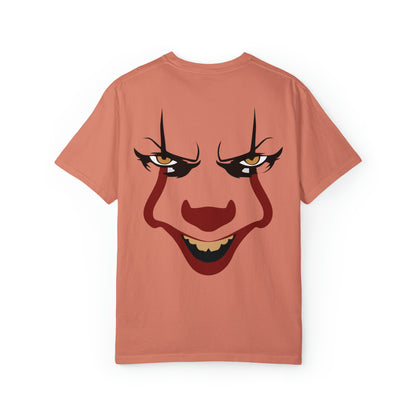 Scary Clowen Unisex Garment-Dyed T-shirt