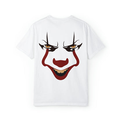 Scary Clowen Unisex Garment-Dyed T-shirt