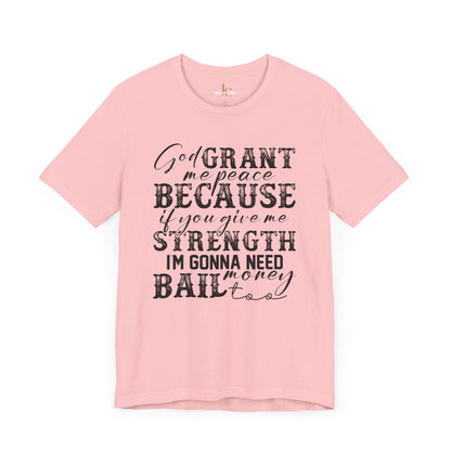 Funny Sarcastic Shirt, Funny tshirts, sarcastic tshirts, bail money funny shirts