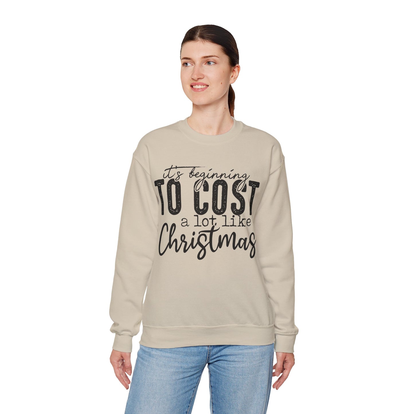 Christmas Cost Crewneck Sweatshirt