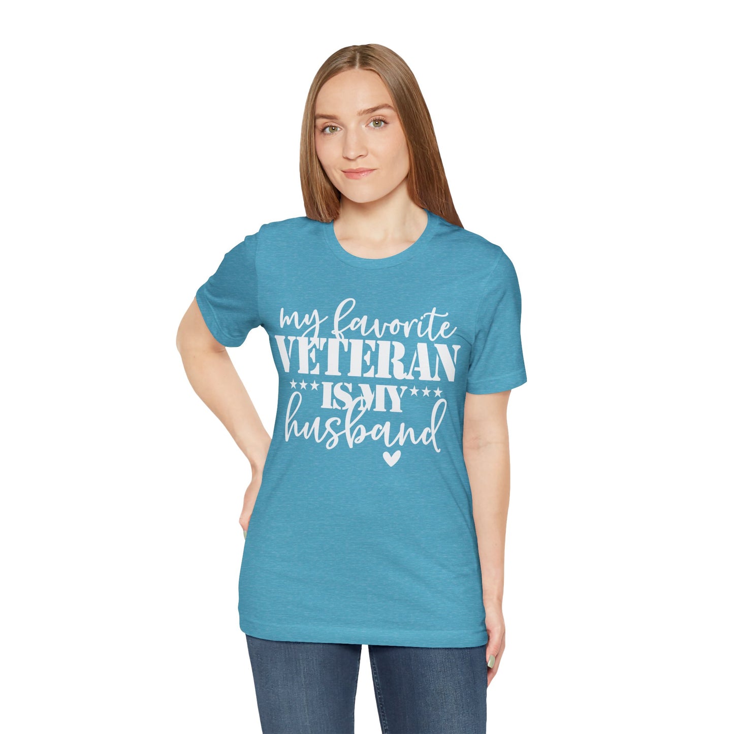 Veteran Husband Bella Canvas Tee