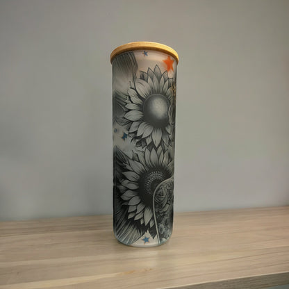 20 oz Sublimation Glass Tumbler