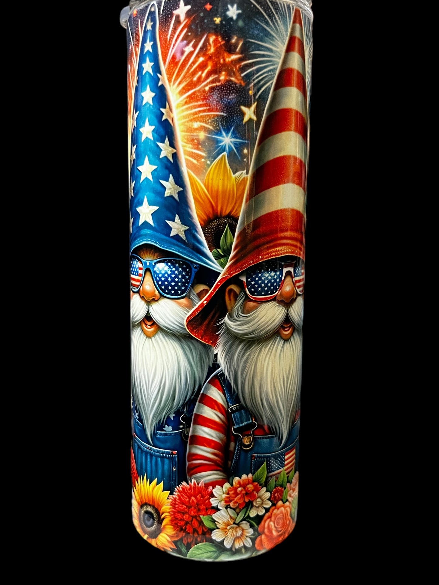 4th of July/Patriotic Tumbler Gnome Tumbler