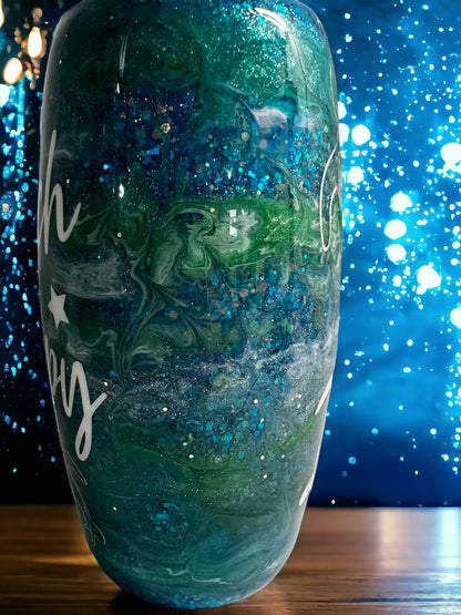 Beach Therapy Sea Turtle Tumbler