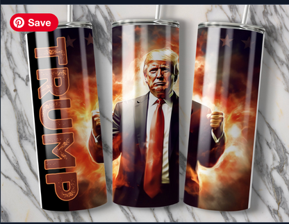 Trump Patriotic Tumbler