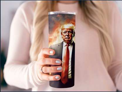 Trump Patriotic Tumbler