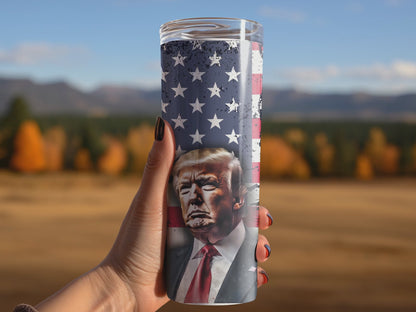 Trump Patriotic Tumbler